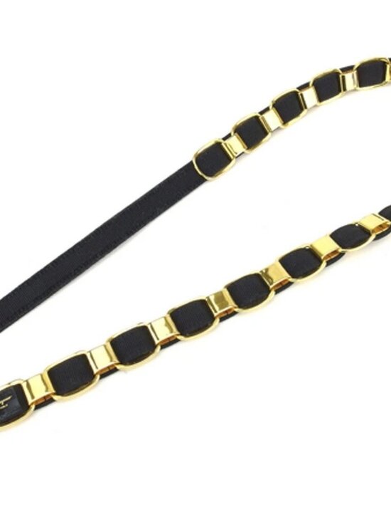 Salvatore Ferragamo belt Black gold Women Authentic secondhand main image 5